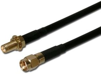 Premiumcord anténny predlžovací kábel SMA M/F, 1.0m
