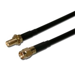 Premiumcord anténny predlžovací kábel SMA M/F, 2.0m