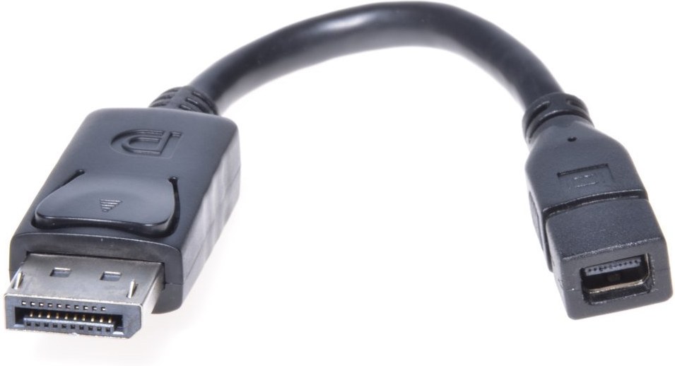 PremiumCord DisplayPort adapter na mini, DP/Male - mini DP/Female, 17cm
