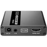 PremiumCord extender HDMI cez RJ45 až na 70,0m cez kábel Cat6/Cat6A/Cat7