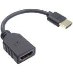 PremiumCord Flexi adaptér HDMI Male - Female pre ohybné zapojenie káblu do TV