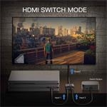 PremiumCord HDMI 2.0 Switch 4K@60Hz, 4:4:4 obojsmerný 2-1, alebo 1-2
