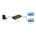PremiumCord HDMI Switch 4K@60Hz YUV 4:4:4 , FULL HD 1080P, 3D obojsmerne, 2-1, alebo 1-2