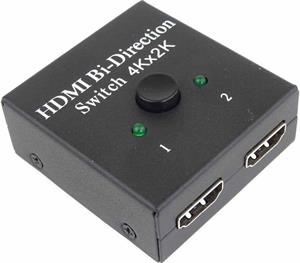 PremiumCord HDMI Switch 4K, FULL HD 1080p obojsmerným 2-1, alebo 1-2