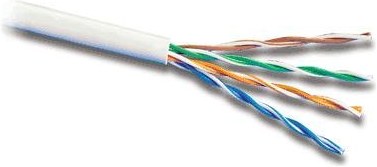 PremiumCord kábel, cat. 5e, UTP drôt, 305m, sivá