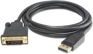 PremiumCord kábel DisplayPort na DVI M/M, prepojovací, 1,0m