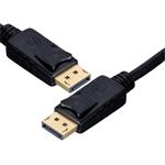 PremiumCord kábel DisplayPort v 1.4 M/M, prepojovací 3,0m, čierny