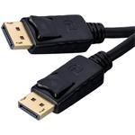 PremiumCord kábel DisplayPort v 1.4 M/M, prepojovací 5,0m, čierny