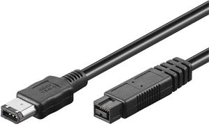 PremiumCord kábel Firewire 1394 9pin-6pin 1,8m