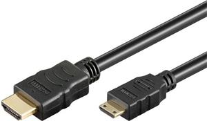 PremiumCord kábel HDMI na miniHDMI M/M, prepojovací, 1,0m