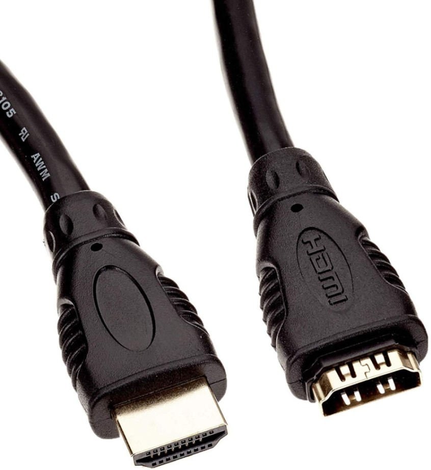 PremiumCord kábel HDMI v 1.4 M/F, predlžovací 1,0m