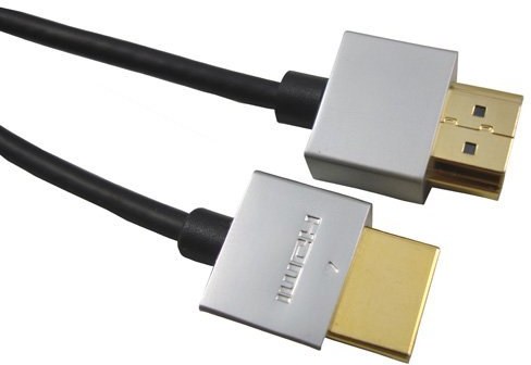 PremiumCord kábel HDMI v 1.4 M/M, prepojovací 2,0m, slim