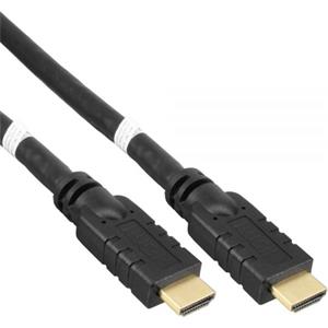 PremiumCord kábel HDMI v 2.0 M/M, prepojovací 10,0m,so zosilňovačom