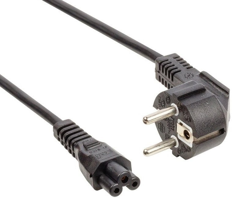 PremiumCord kábel sieťový 230V k zdroju NTB 1,0m čierny