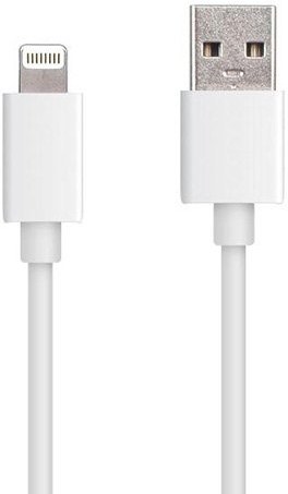 PremiumCord kábel USB 2.0 na lightning M/M, prepojovací, 3,0m biely