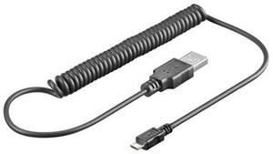 PremiumCord kábel USB 2.0 na micro USB M/M, prepojovací, 0,5 - 1,0m