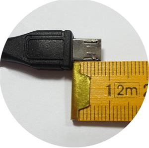 PremiumCord kábel USB 2.0 na micro USB M/M, prepojovací, 1,8m predlžený konektor
