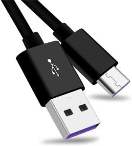 PremiumCord kábel USB 2.0 na USB-C M/M, super rýchle nabíjanie 5A, prepojovací 1,0m