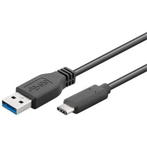 PremiumCord kábel USB 3.0 na USB-C M/M, prepojovací 1,0m