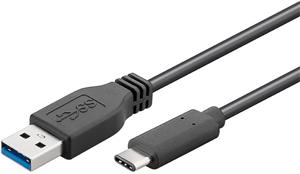 PremiumCord kábel USB 3.0 na USB-C M/M, prepojovací 2,0m