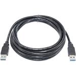 PremiumCord kábel USB-A 3.0 M/M, prepojovací 0,5m