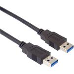 PremiumCord kábel USB-A 3.0 M/M, prepojovací 1,0m