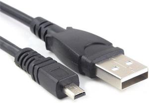PremiumCord kábel USB A-B mini, 8pin, 2,0m Sanyo, Panasonic LUMIX