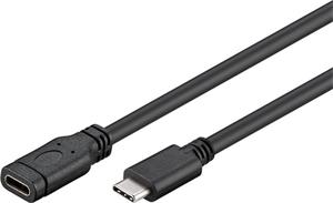 PremiumCord kábel USB-C 3.1 M/F, predlžovací, 2,0m