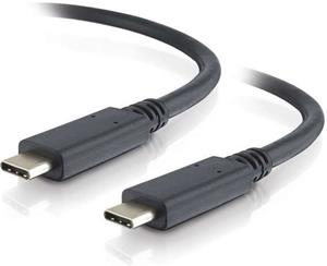 PremiumCord kábel USB-C 3.2 M/M, 100 W prepojovací 0,5m, čierny