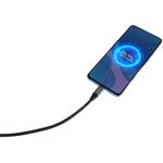 PremiumCord Kábel USB-C M/M, 100W 20V/5A 480Mbps,oplet, 1m