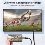 PremiumCord kábel USB-C na DisplayPort DP 1.4, 8K@60Hz a 4K@120Hz, 2,0m, (rozbalené)