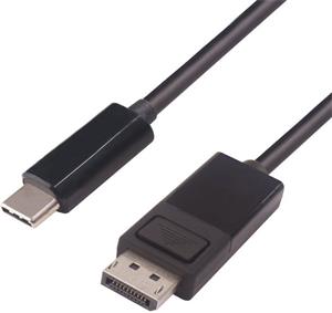 PremiumCord kábel USB-C na DisplayPort M/M, prepojovací, 2,0m