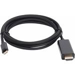 PremiumCord kábel USB-C na HDMI 4K*2K@60Hz M/M, prepojovací, 2,0m