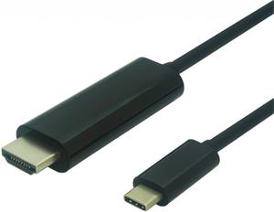 PremiumCord kábel USB-C na HDMI M/M, prepojovací, 1,8m