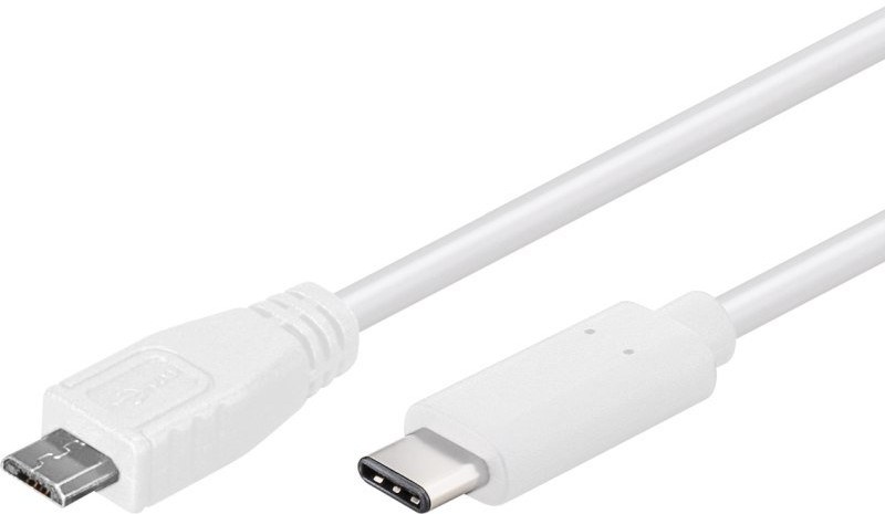 PremiumCord Kábel USB-C Na Micro USB M/M, Prepojovací, 0,6m | Datacomp.sk