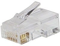 PremiumCord konektor RJ45 cat. 5e UTP pre drôt