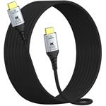 PremiumCord optický fiber kábel Ultra High Speed HDMI v2.1 M/M, prepojovací, 8K@60Hz, pozlátený, 20,0m