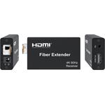 PremiumCord optický HDMI extender 4K@60Hz 4:4:4 HDR do 20 km
