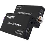 PremiumCord optický HDMI extender 4K@60Hz 4:4:4 HDR do 20 km