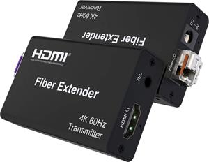 PremiumCord optický HDMI extender 4K@60Hz 4:4:4 HDR do 20 km