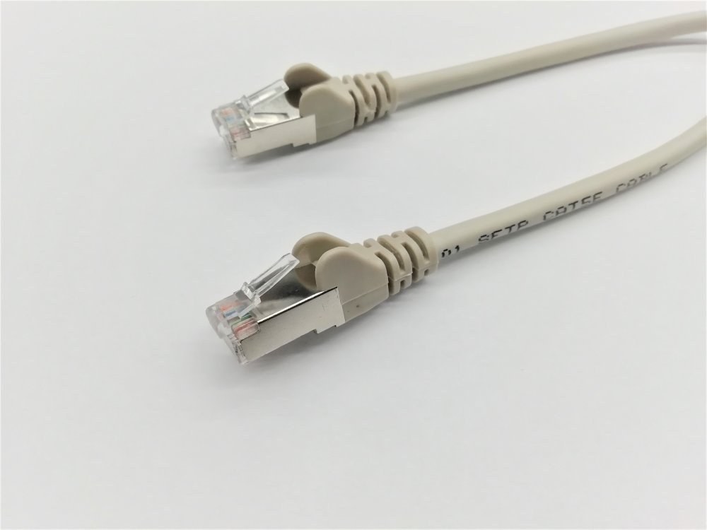 PremiumCord patch kábel RJ45, cat. 5e, FTP, 0,5m, sivý