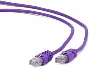 PremiumCord patch kábel RJ45, cat. 5e, UTP, 0,25m, fialový
