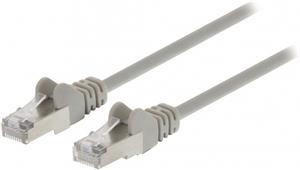 PremiumCord patch kábel RJ45, cat. 6, FTP, 0,5m, sivý