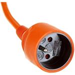 PremiumCord predlžovací kábel 230V 1x zásuvka 25,0m na navíjacom bubne oranžový