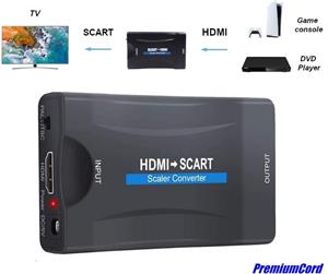 PremiumCord prevodník HDMI na SCART