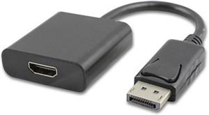 PremiumCord redukcia DisplayPort na HDMI M/F, káblová 0,2m