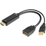 PremiumCord redukcia HDMI na DisplayPort M/F, káblová 0,2m, (rozbalené)