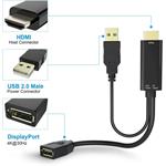 PremiumCord redukcia HDMI na DisplayPort M/F, káblová 0,2m, (rozbalené)