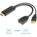 PremiumCord redukcia HDMI na DisplayPort M/F, káblová 0,2m