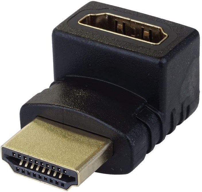 PremiumCord redukcia HDMI na HDMI M/F, uhlová